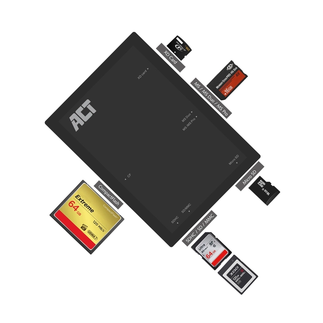 Een Kaartlezer ACT USB 3.0 koop je bij The Cartridge Company