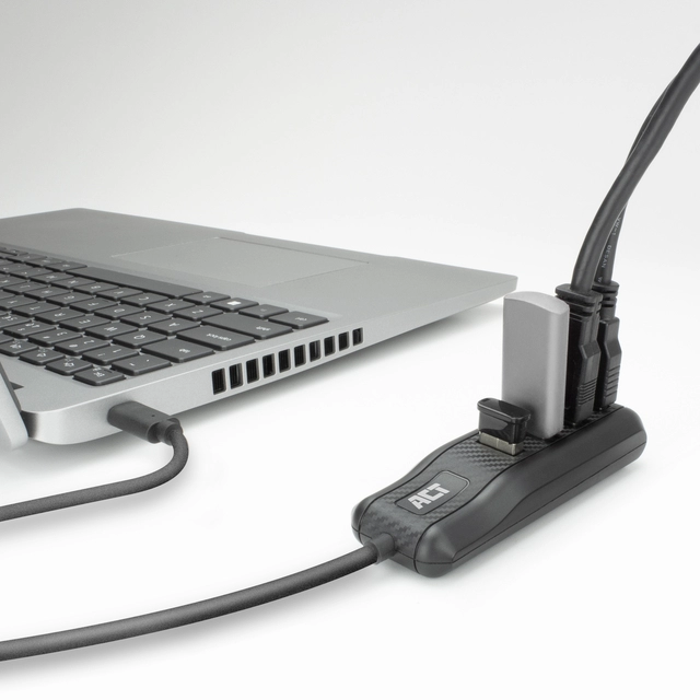 Een Hub ACT USB-C 3.0 4 poorts USB-A koop je bij Klik Office BV