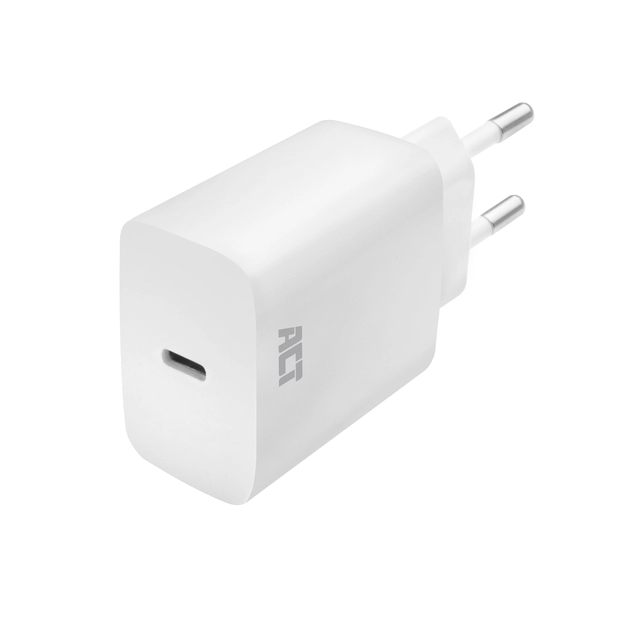 Een Oplader ACT USB-C 1-poort 20W Power Delivery koop je bij Dillen BV