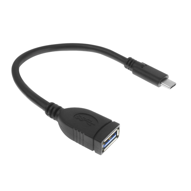 Een Kabel ACT USB 3.0 OTG USB-C male naar USB-A female koop je bij The Cartridge Company