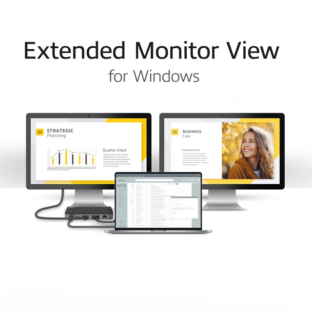 Een Dockingstation ACT USB-C 4K MST voor 2 HDMI monitoren koop je bij L&N Partners voor Partners B.V.