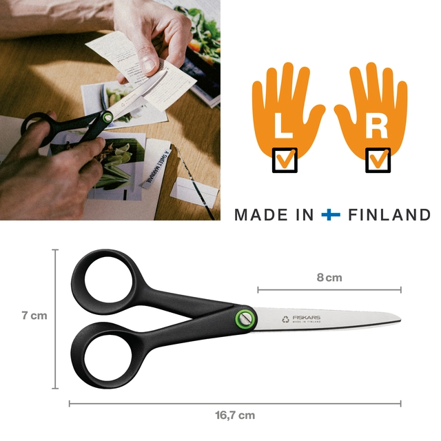 Vous pouvez acheter un Ciseaux Fiskars universels ReNew Functional Form 170mm chez Dillen BV