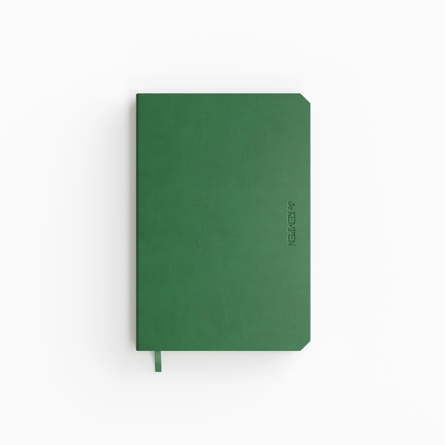 Een Carnet de notes De Kempen Origin 110x160mm ligné 160 pages 90g vert koop je bij Van Hoye Kantoor BV