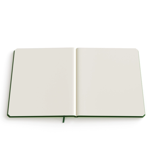 Notitieboek de KEMPEN Ashblack 171x220mm blanco 192 pagina's 90gr zwart