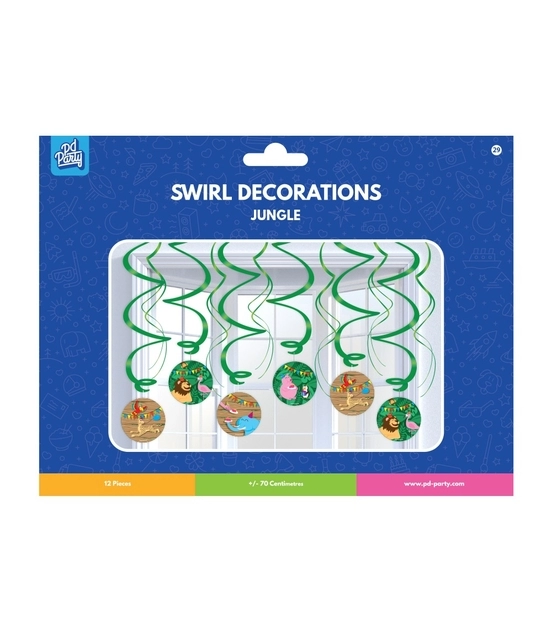 Een Swirl decorations Jungle koop je bij Van Hoye Kantoor BV