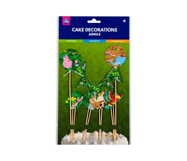 Een Cake decorations Jungle koop je bij Van Hoye Kantoor BV