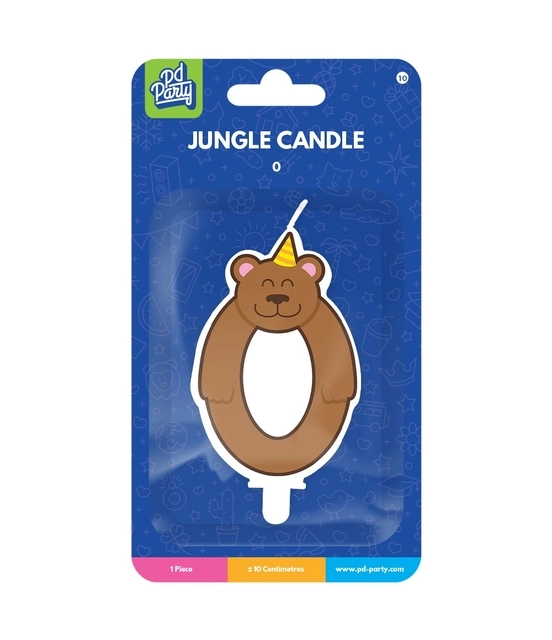 Een Jungle candle 0 Bear koop je bij MegaOffice