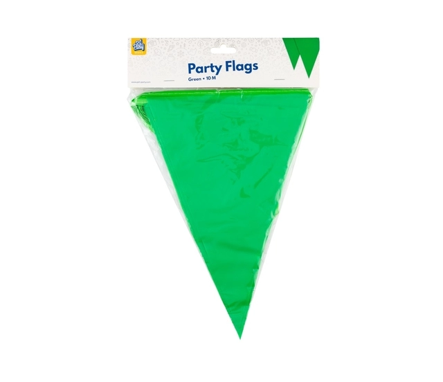 Een Party Flag PE Green koop je bij MegaOffice