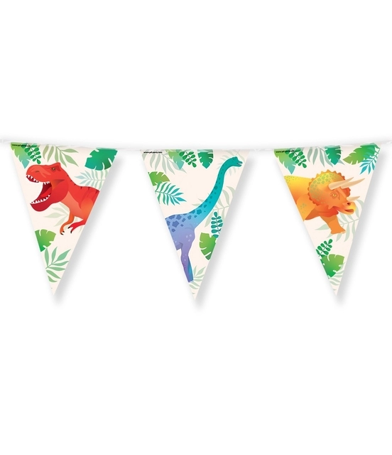 Een Party Flags foil Dino koop je bij Van Hoye Kantoor BV