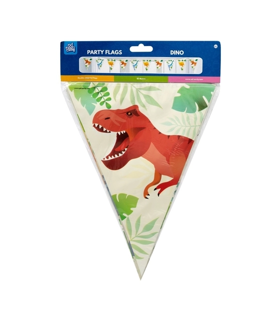 Een Party Flags foil Dino koop je bij Van Hoye Kantoor BV