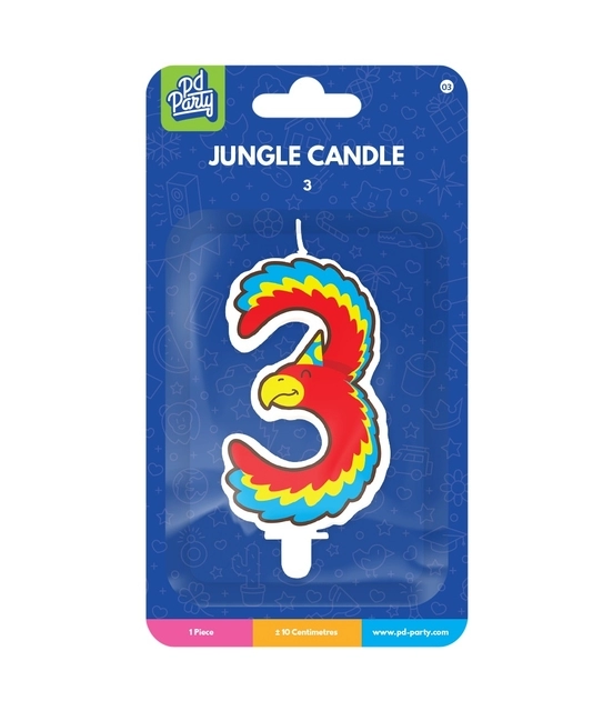 Een Jungle candle 3 Parrot koop je bij MegaOffice