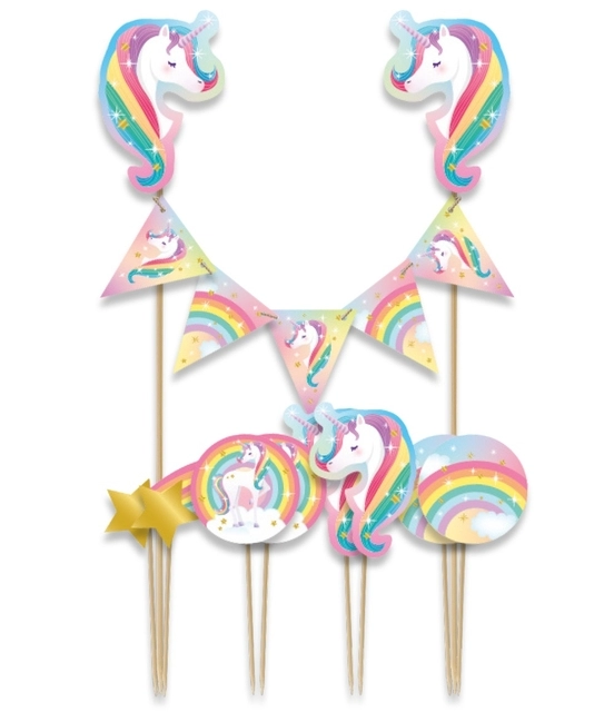 Een Cake decorations Unicorn koop je bij Van Hoye Kantoor BV