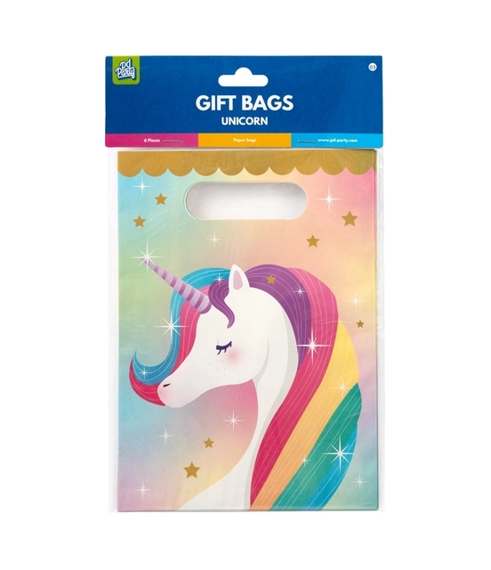 Een Gift bags Unicorn koop je bij Van Hoye Kantoor BV