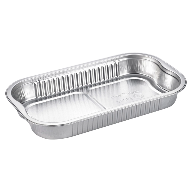 Een Schaal IEZZY grill en oven 700ml aluminium zilver 360 stuks koop je bij KantoorProfi België BV