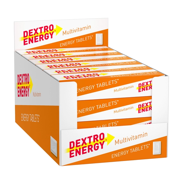 Een Energie tabletten Dextro Energy multivitamine pak 50 gram koop je bij Holzem Kantoorefficiency