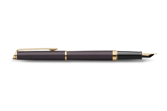 Een Vulpen Waterman Hémisphère Fashion Colors metallic black GT fijn koop je bij Unimark Office B.V.