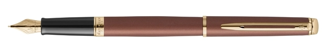 Een Vulpen Waterman Hémisphère Fashion Colors metallic copper GT medium koop je bij Unimark Office B.V.