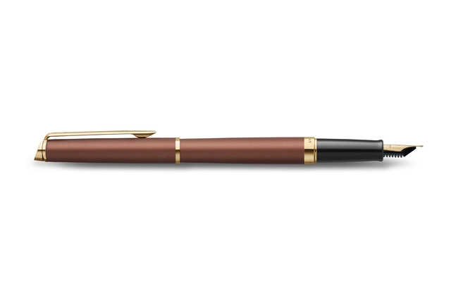 Een Vulpen Waterman Hémisphère Fashion Colors metallic copper GT medium koop je bij Unimark Office B.V.