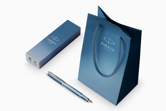 Een Balpen Parker IM Rituals blue CT medium koop je bij Unimark Office B.V.