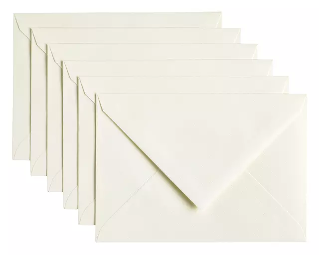 Een Envelop Papicolor C6 114x162mm anjerwit koop je bij Totaal Kantoor Goeree