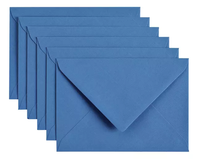Een Envelop Papicolor C6 114x162mm donkerblauw koop je bij KantoorProfi België BV