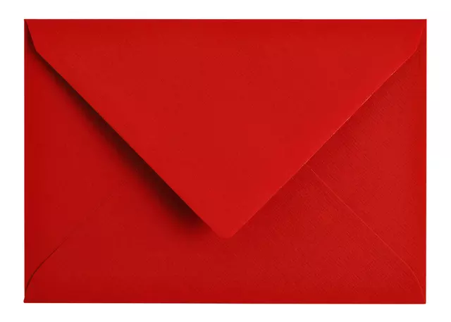 Een Envelop Papicolor C6 114x162mm rood koop je bij Van Leeuwen Boeken- en kantoorartikelen
