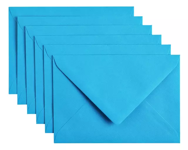 Een Envelop Papicolor C6 114x162mm hemelsblauw koop je bij MV Kantoortechniek B.V.