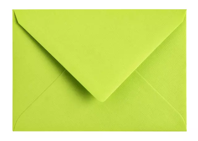 Een Envelop Papicolor C6 114x162mm appelgroen koop je bij Van Leeuwen Boeken- en kantoorartikelen