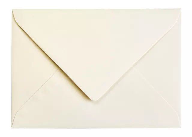 Een Envelop Papicolor C6 114x162mm metallic ivoor koop je bij EconOffice