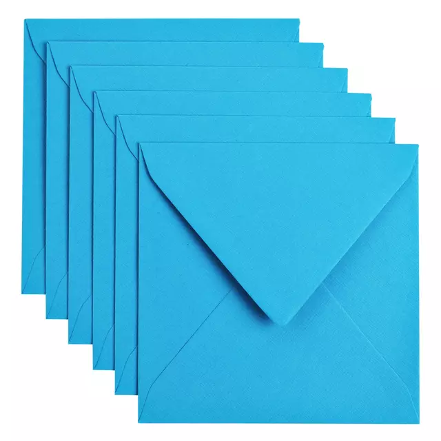 Een Envelop Papicolor 140x140mm hemelsblauw koop je bij EconOffice