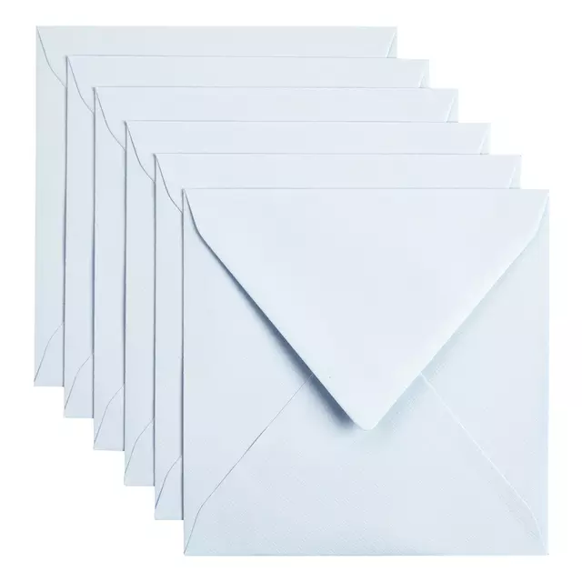 Een Envelop Papicolor 140x140mm babyblauw koop je bij EconOffice