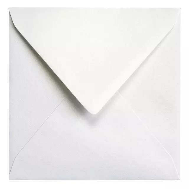 Een Envelop Papicolor 140x140mm metallic parelwit koop je bij KantoorProfi België BV