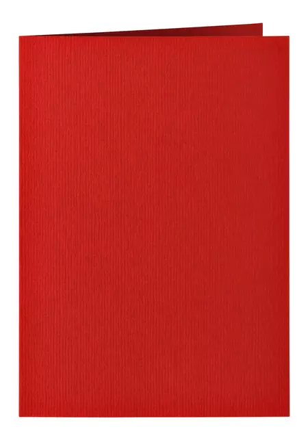 Een Correspondentiekaart Papicolor dubbel 105x148mm rood pak à 6 stuks koop je bij L&N Partners voor Partners B.V.