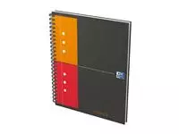 Een Spiraalblok Oxford International Notebook A5+ ruit 5mm koop je bij Totaal Kantoor Goeree