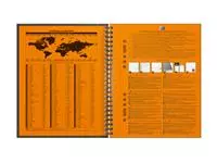 Een Spiraalblok Oxford International Notebook A5+ ruit 5mm koop je bij KantoorProfi België BV