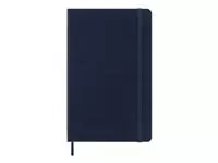 Een Notitieboek Moleskine large 210X130mm lijn hard cover sapphire blue koop je bij Totaal Kantoor Goeree