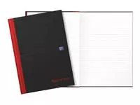 Een Notitieboek Oxford Black n' Red A4 96vel lijn koop je bij KantoorProfi België BV