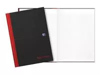 Een Notitieboek Oxford Black n' Red A4 96vel ruit 5mm koop je bij KantoorProfi België BV