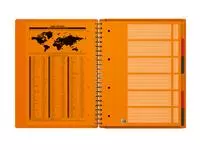 Een Spiraalblok Oxford International Organiserbook A4+ lijn koop je bij Van Leeuwen Boeken- en kantoorartikelen