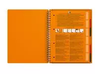 Een Spiraalblok Oxford International Organiserbook A4+ lijn koop je bij Van Leeuwen Boeken- en kantoorartikelen