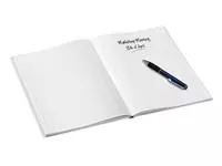 Een Notitieboek Leitz WOW A4 160blz 90gr lijn wit koop je bij KantoorProfi België BV