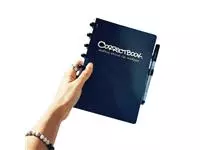 Een Notitieboek Correctbook A5 lijn 40blz midnight blue koop je bij Van Leeuwen Boeken- en kantoorartikelen