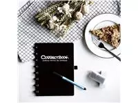 Een Notitieboek Correctbook A5 blanco 40blz ink black koop je bij EconOffice
