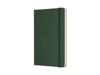 Een Notitieboek Moleskine large 130x210mm lijn hard cover myrtle green koop je bij Van Leeuwen Boeken- en kantoorartikelen