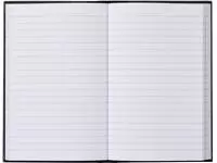 Notitieboek Octavo 103x165mm 192blz lijn grijs gewolkt