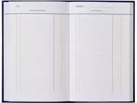 Een Kasboek 103x165mm 192blz 1 kolom blauw koop je bij Van Leeuwen Boeken- en kantoorartikelen