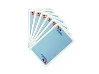 Een Speelkaarten bridgebond blauw koop je bij Goedkope Kantoorbenodigdheden