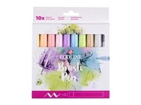 Een Brushpen Talens Ecoline set á 10 stuks pastel koop je bij KantoorProfi België BV