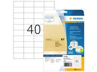 Een Etiket HERMA 4684 52.5x29.7mm A4 folie transparant mat koop je bij NiceSupplies.nl