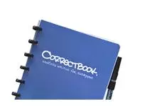 Notitieboek Correctbook A5 lijn 40blz earthy blue